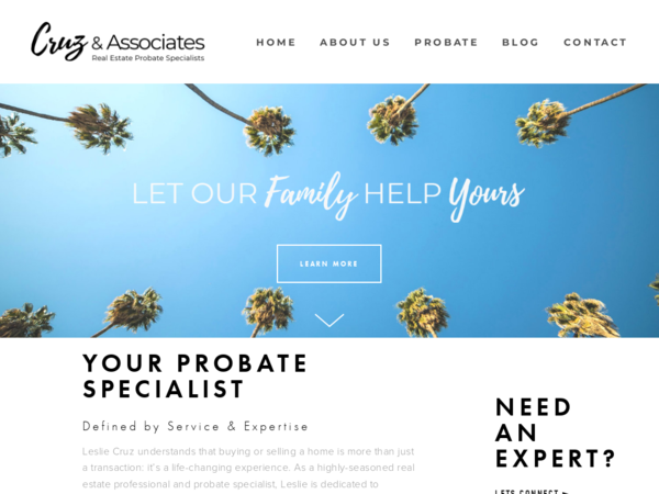 Leslie Cruz Probate Real Estate