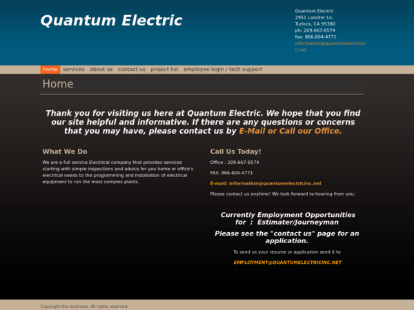 Quantum Electric