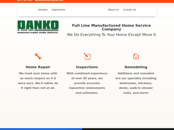 Danko & Son Inc Manufactured Home Services
