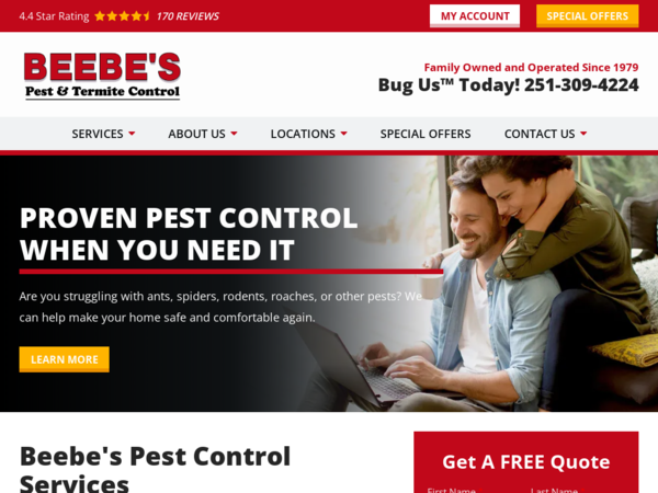 Beebe's Pest & Termite Control