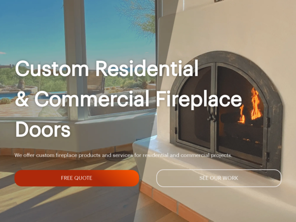 Desert Custom Fireplace Doors AZ