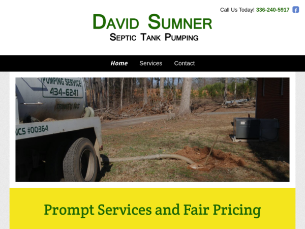 David Sumner Septic Tank Pumping