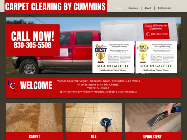 Carpet Cleaning By Cummins