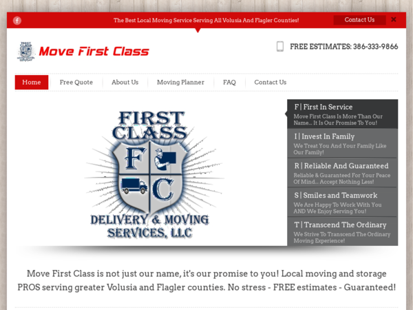 First Class Delivery and Moving Services LLC