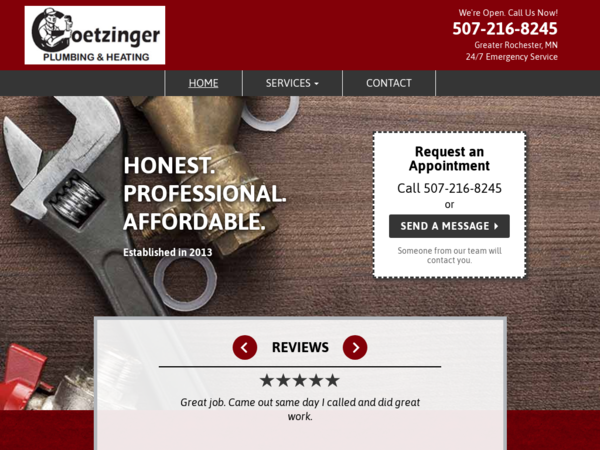 Goetzinger Plumbing and Heating LLC