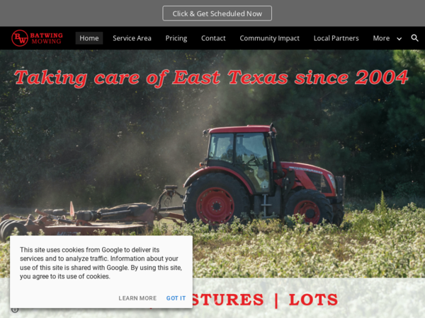 Batwing Mowing
