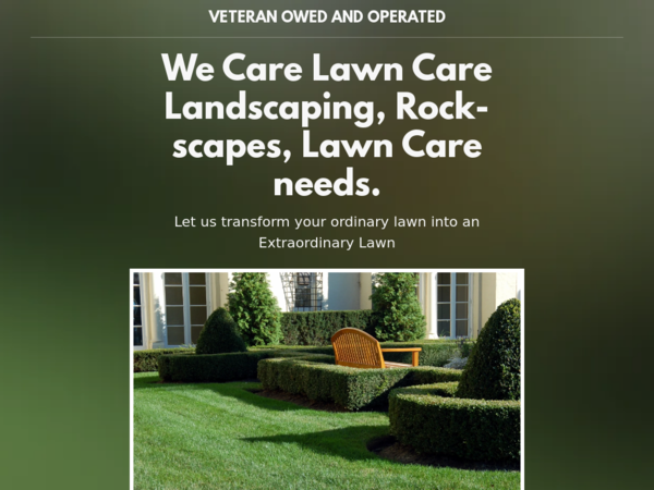 We Care Lawn Care