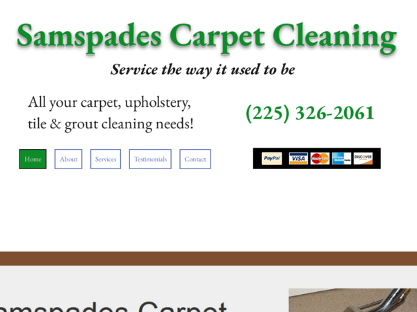 Samspade's Carpet Cleaning