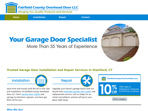 Fairfield County Overhead Door LLC