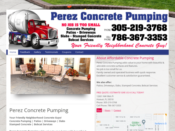 J A Perez Concrete Pumping