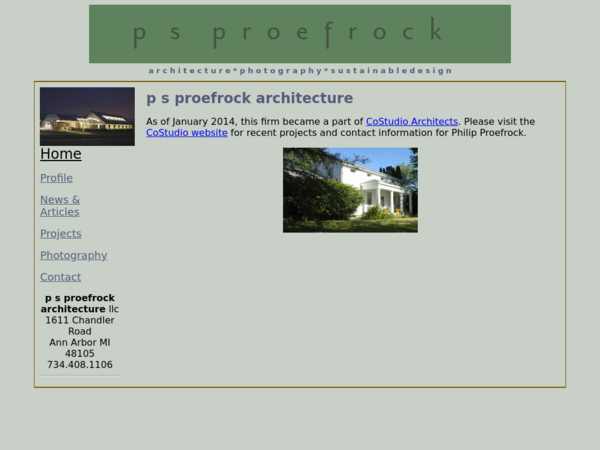 Ps Proefrock Architecture