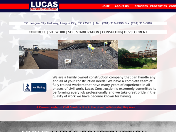 Lucas Construction Co Inc