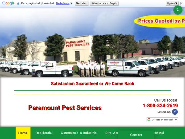 Paramount Pest Services