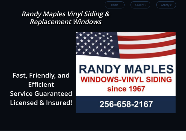 Randy Maples Siding