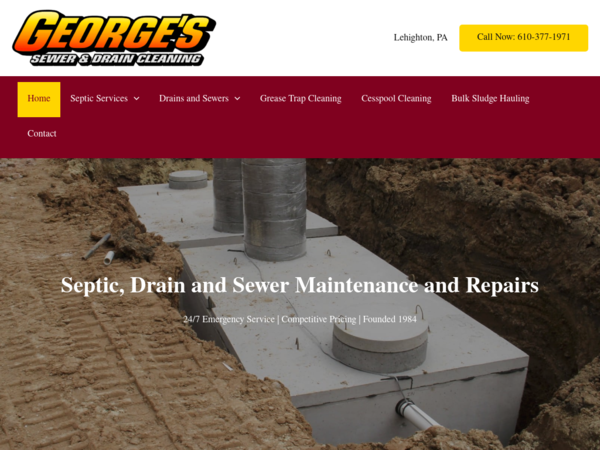 George's Sewer & Drain Cleaning