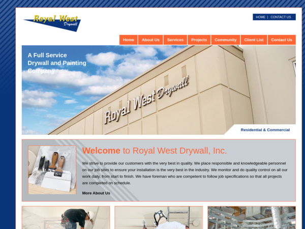 Royal West Drywall Inc