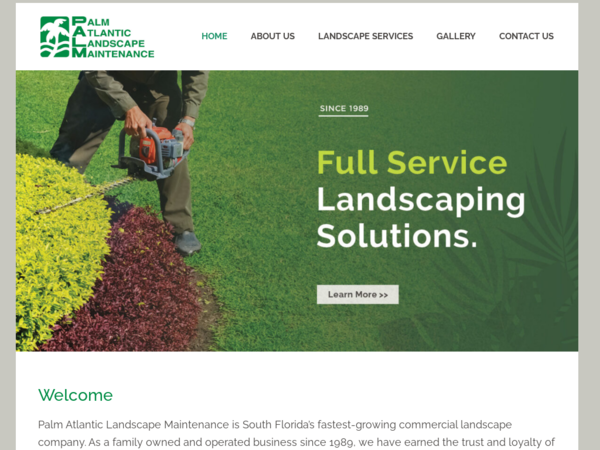 Palm Atlantic Landscape Maintenance