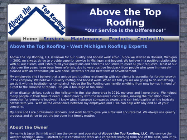 Above the Top Roofing