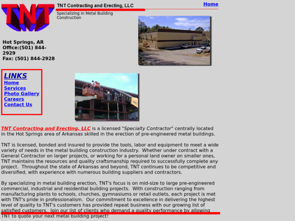 TNT Contracting & Erecting LLC