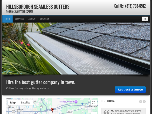 Hillsborough Seamless Gutters and Guards
