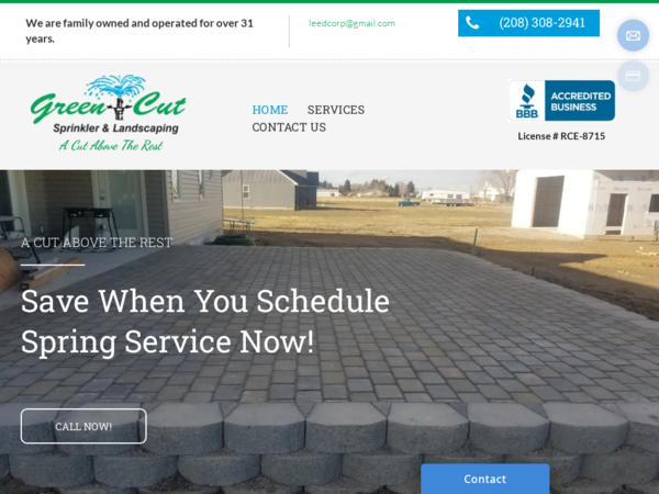 Green Cut Sprinklers & Landscp