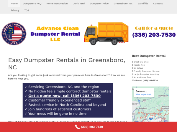 Advance Clean Dumpster Rental LLC