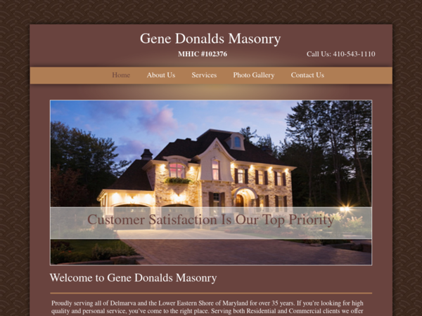 Gene Donalds Masonry