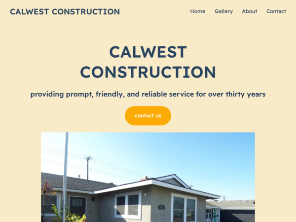 Calwest Construction