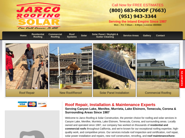 Jarco Roofing and Solar Construction
