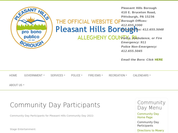 Pleasant Hills Public Works