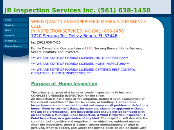J.R. Inspection Services Inc.