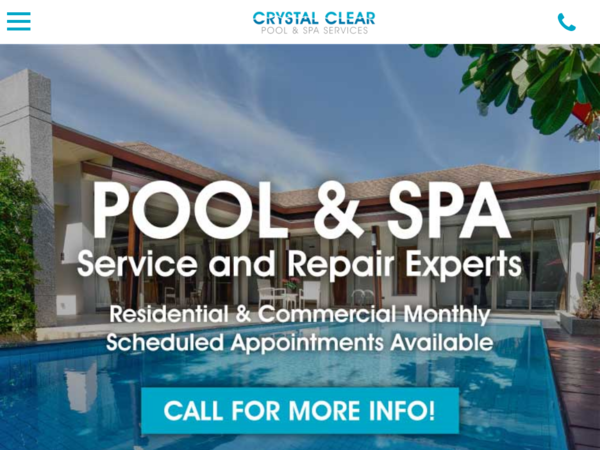 Crystal Clear Pool and Spa Services