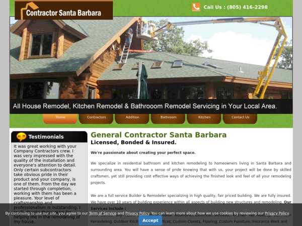 Contractors Santa Barbara