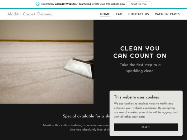 Aladdin the Carpet & Fabric Cleaning Specialist
