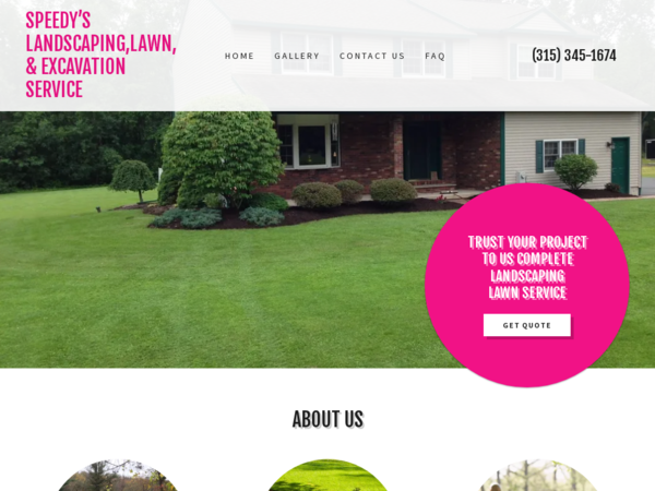 Speedys Landscaping and Lawn Service