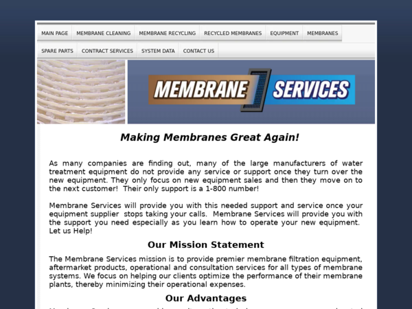 Membrane Services