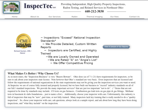 Inspectec Home Inspection Services
