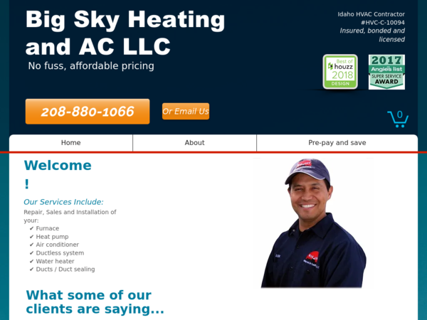 Big Sky Heating & Air Conditioning Llc