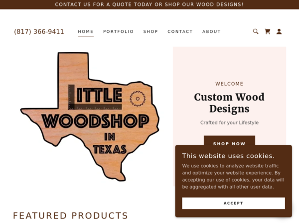 Little Wood Shop in TX