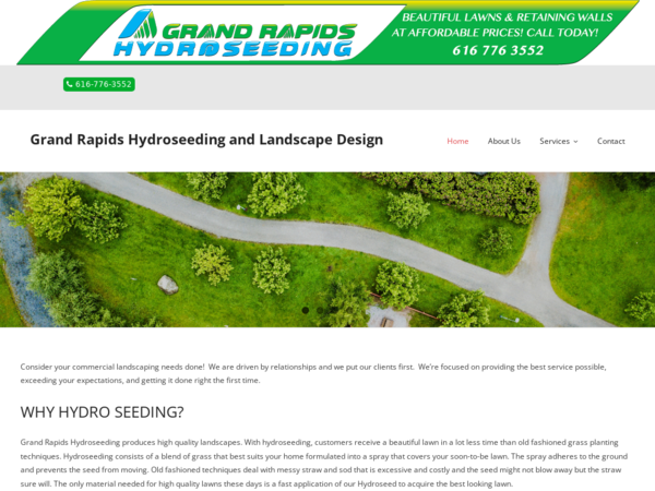 Grand Rapids Hydroseeding & Landscaping