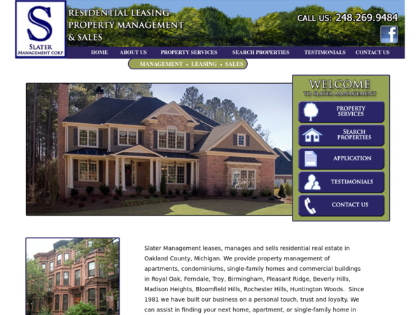 Slater Management Corp