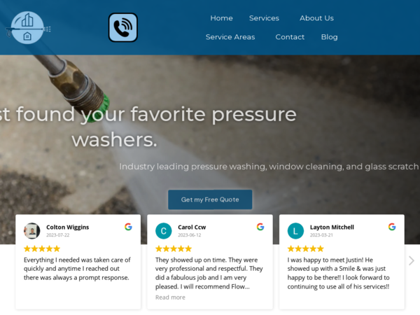 Flow Precision Washing