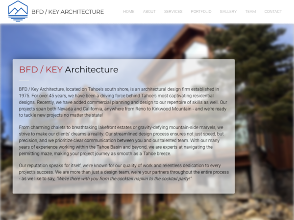 BFD Key Architecture