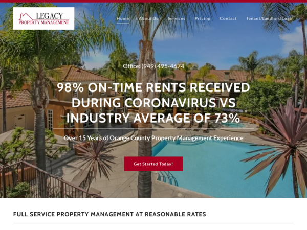 Legacy Property Management California