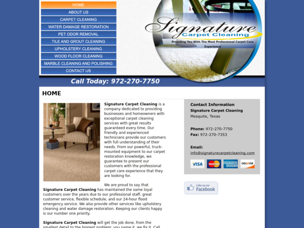 Signature Carpet Cleaning