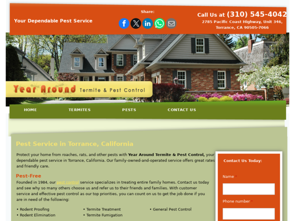 Year Around Termite & Pest