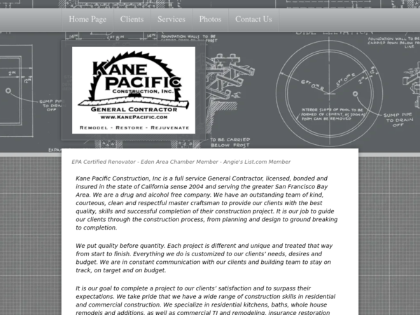 Kane Pacific Construction