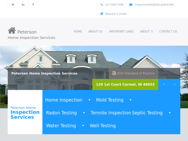 Bob Peterson Home Inspection Services Inc