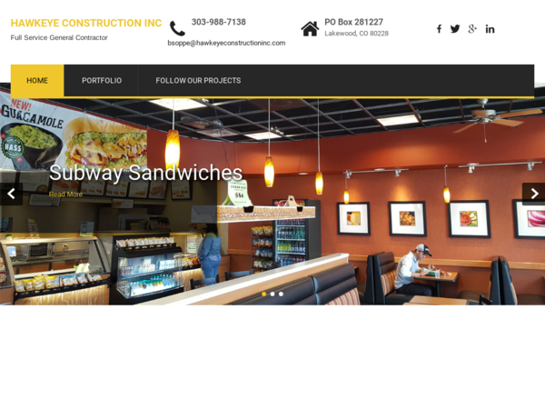 Hawkeye Construction Inc