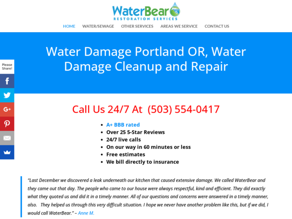 Water Restoration Portland